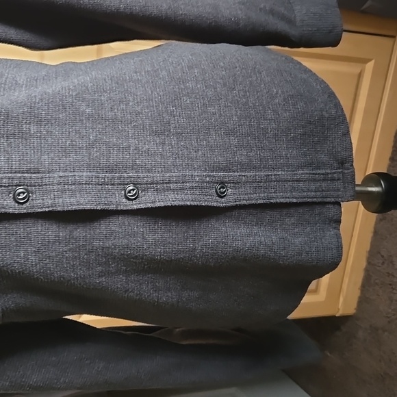 New American Eagle Navy Blue Super Soft Long-Sleeve Hooded Thermal Shirt. M - Picture 10 of 15